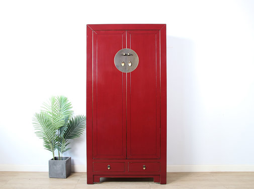 Yajutang Hochzeitsschrank Purpurrot RAL3004