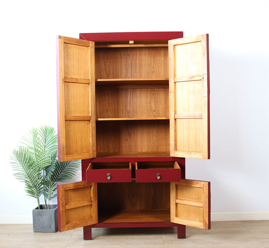 Chinese wedding wardrobe  purple RAL3004