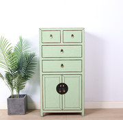 Yajutang Chinese chest of drawers mint RAL6019