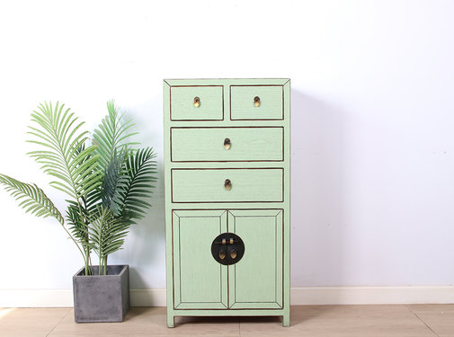 Yajutang chinesische Kommode mint RAL6019