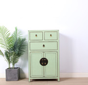 Yajutang Chinese chest of drawers mint RAL6019