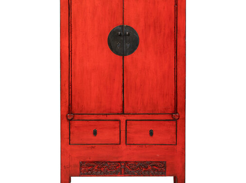 Yajutang Antique Chinese Wedding Cabinet Cupboard