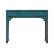 Yajutang antique desk table blue