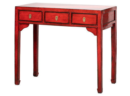 Yajutang antique desk table red