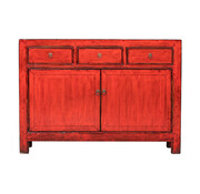 Yajutang Antike Chinesisches Sideboard rot