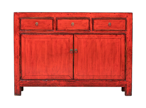 Yajutang Antike Chinesisches Sideboard rot