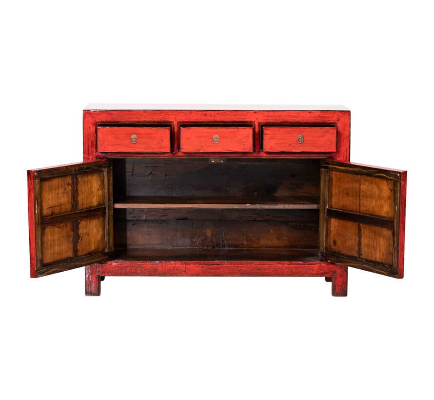 Chinese sideboards of traditional, millennia-old style are eye-catching