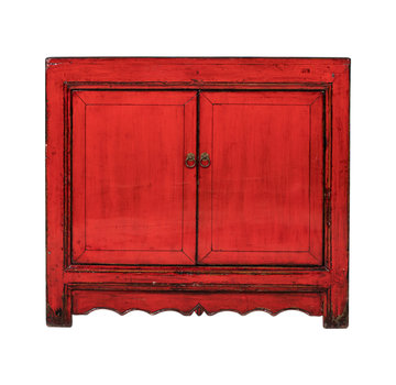 Yajutang Antique Chinese  dresser  red