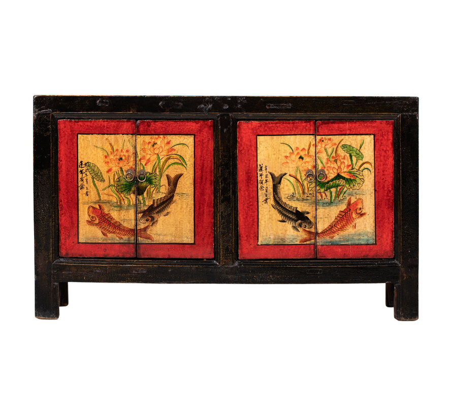 Antique Chinese  dresser  painted