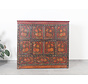 Tibetan chest of drawers with  beautiful hand-painted figure