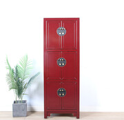 Yajutang China schrank 6 Türe Purpurrot RAL3004