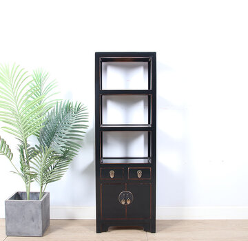 Yajutang Regal Kommode 2 Türen 2 Schubladen