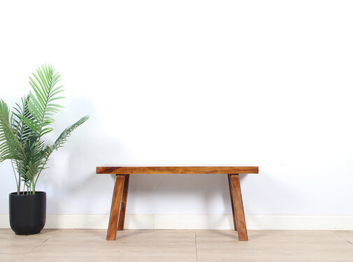 Yajutang wooden bench seat solid wood