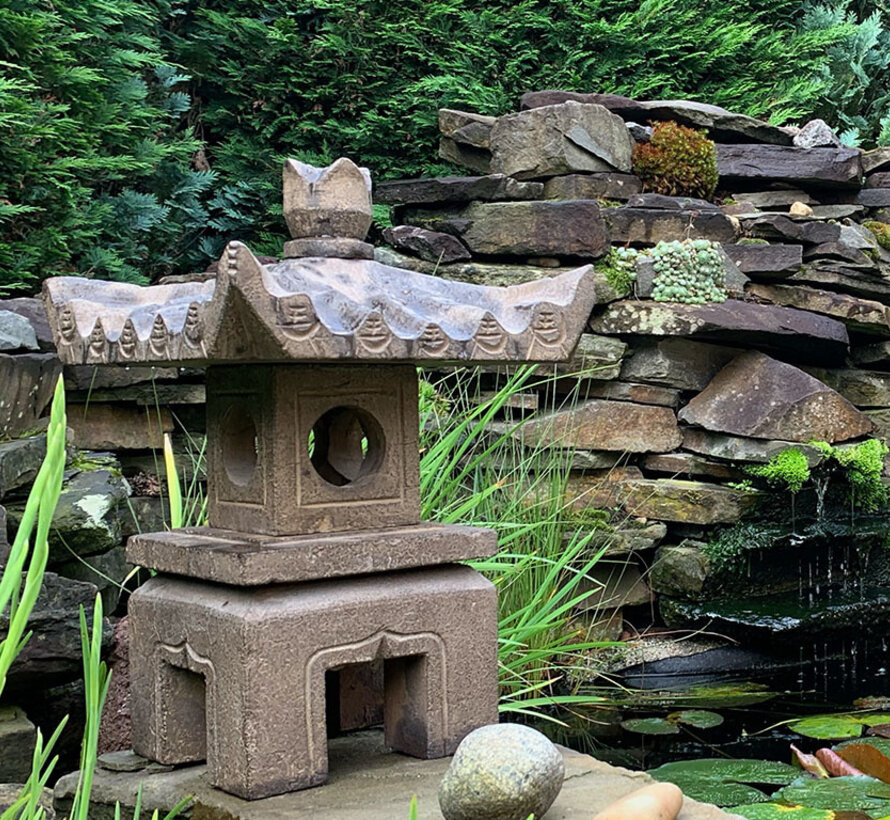 viereckiger Pagoda  für Garten