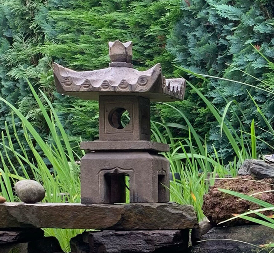 square pagoda for garden