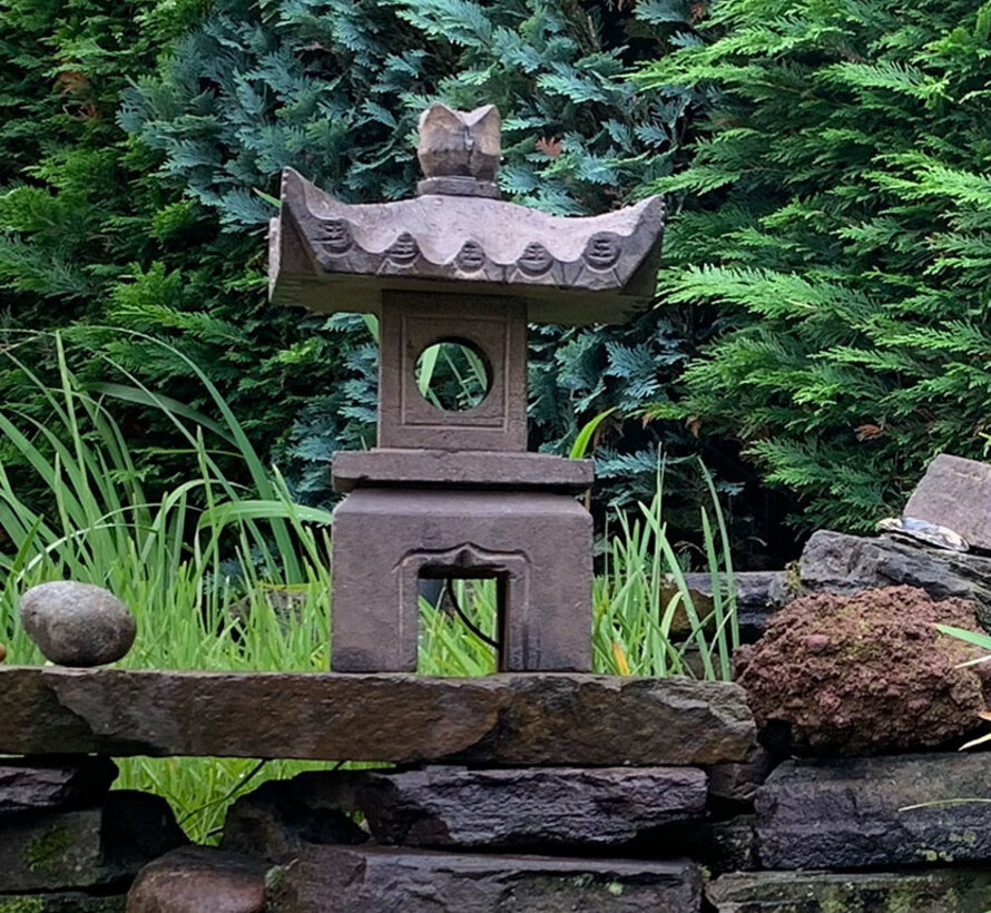 square pagoda for garden