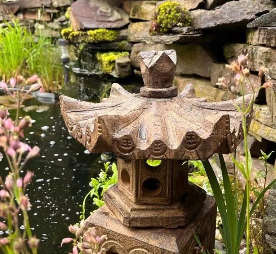 hexagonal pagoda for garden