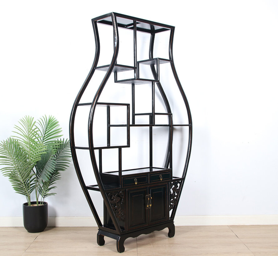 China curio shelf display decorative shelf