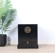 Yajutang Chinese Chest Black with Drawer