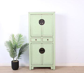 Yajutang Chinese dresser wedding cabinet mint