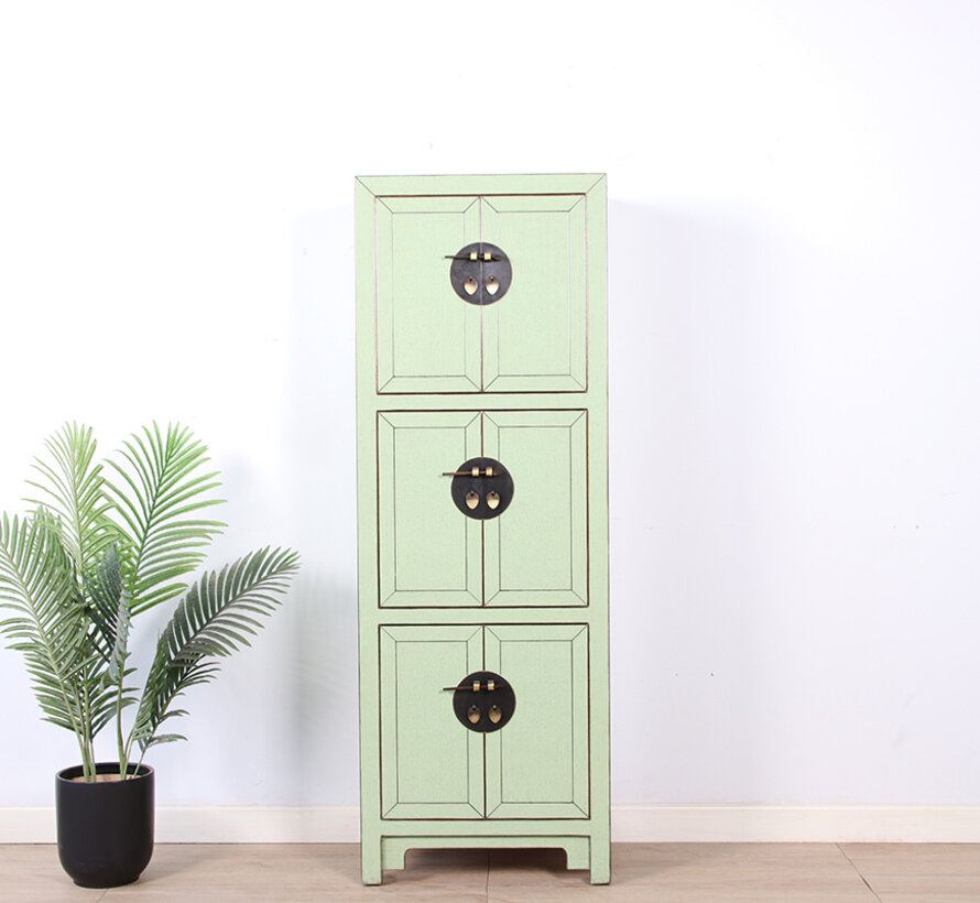 Chinesischer Hochzeitsschrank  Massivholz mint