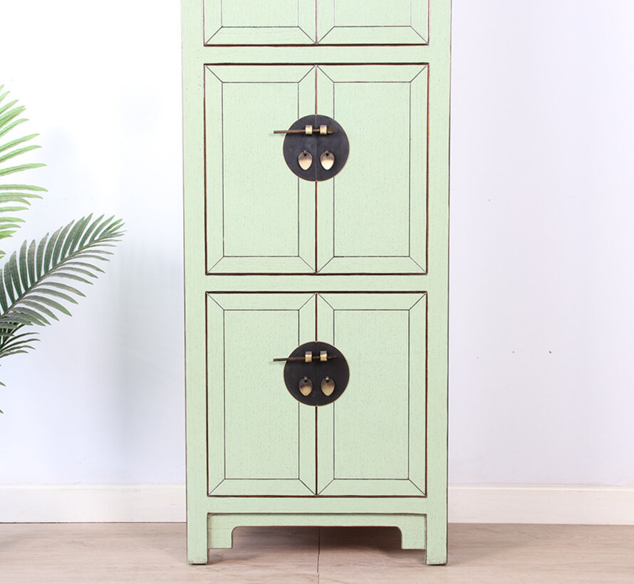 Chinese wedding cabinet  solid wood mint