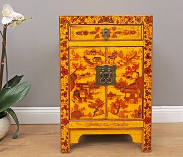 Yajutang Dresser 1 drawer 2 doors painted