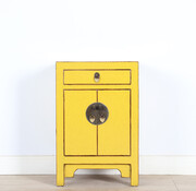 Yajutang Chinese chest of drawers bedside yellow