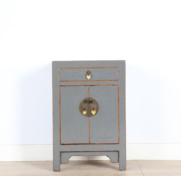 Yajutang Chinese chest of drawers bedside grey   RAL7005