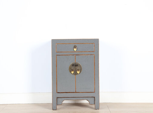 Yajutang Chinese chest of drawers bedside grey   RAL7005