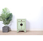 Chinese chest of drawers  bedside cabinet solid mint RAL6019