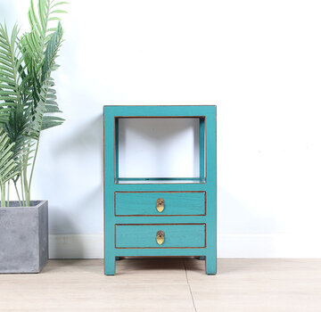 Yajutang Chinese chest of drawers bedside RAL5018