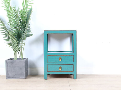 Yajutang Chinese chest of drawers bedside RAL5018