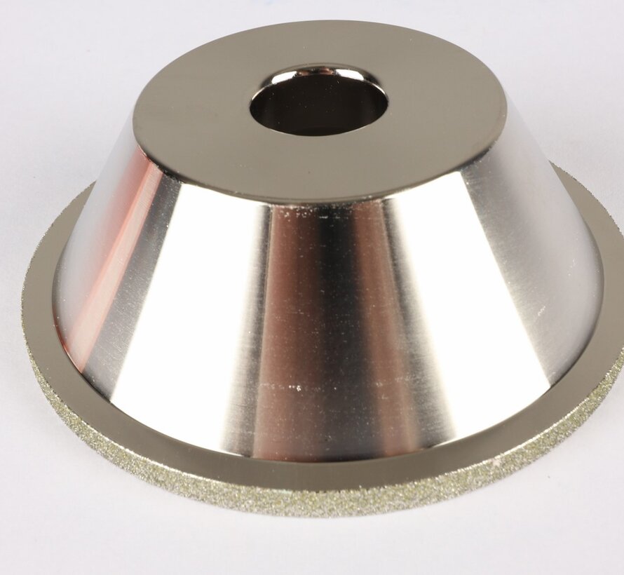 Diamond grinding wheel in bowl shape Grid 200 (middle)