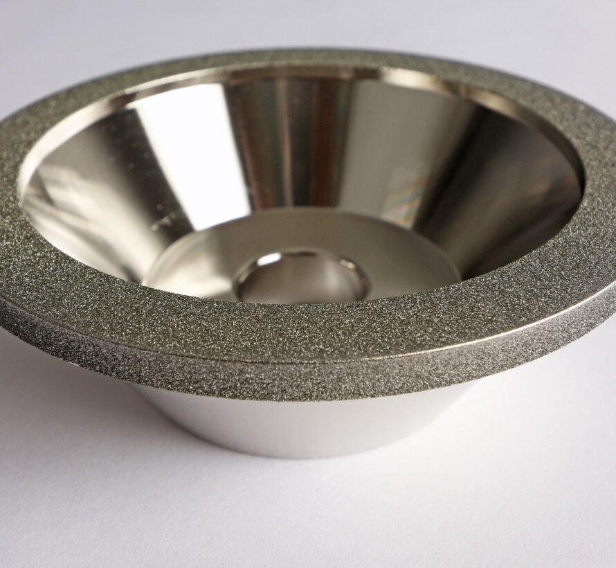 Diamond grinding wheel in bowl shape Grid 200 (middle)