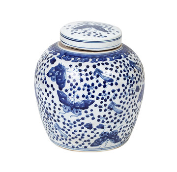 Yajutang Chinesische Porzellan Deckelvase