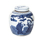 Chinese porcelain lidded vase27 cm high Ø 26cm