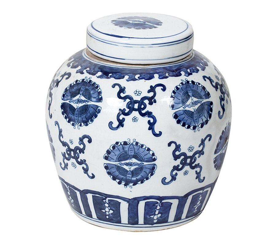 Chinese porcelain lidded vase27 cm high Ø 26cm