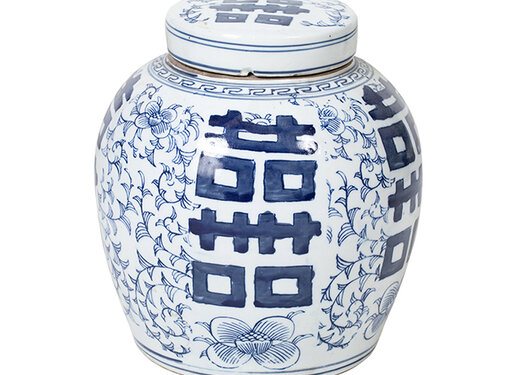 Yajutang Chinesische Porzellan Deckelvase