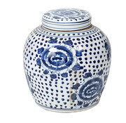 Yajutang Chinese Porcelain Lid Vase