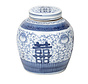 Chinese porcelain lidded vase27 cm high Ø 26cm