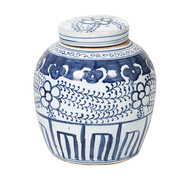 Yajutang Chinese Porcelain Lid Vase