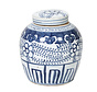 Chinese porcelain lidded vase27 cm high Ø 26cm