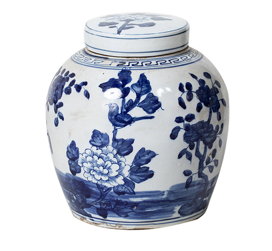 Chinese porcelain lidded vase27 cm high Ø 26cm