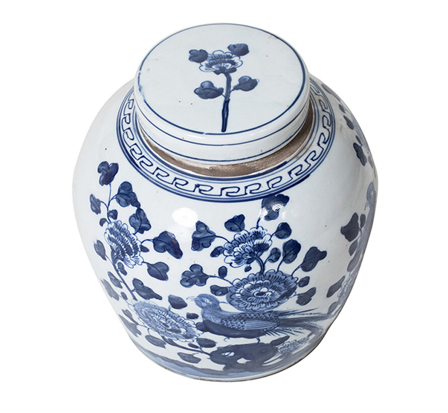 Chinese porcelain lidded vase27 cm high Ø 26cm