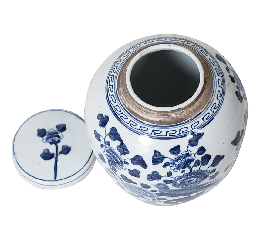 Chinese porcelain lidded vase27 cm high Ø 26cm
