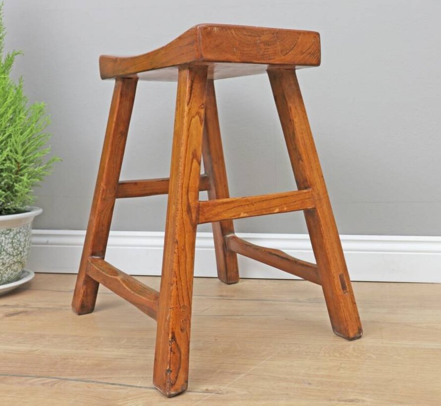 Stool wooden stool solid wood