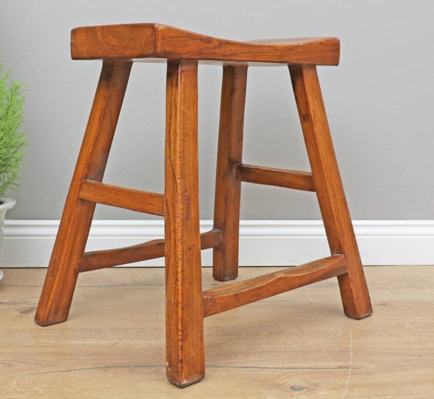 Stool wooden stool solid wood