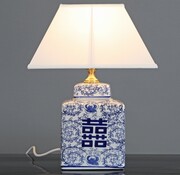 Yajutang Porcelain vase lamp & double happiness