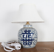 Yajutang Porcelain vase lamp with double luck